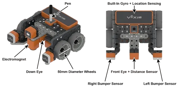 VEXcode VR Interface