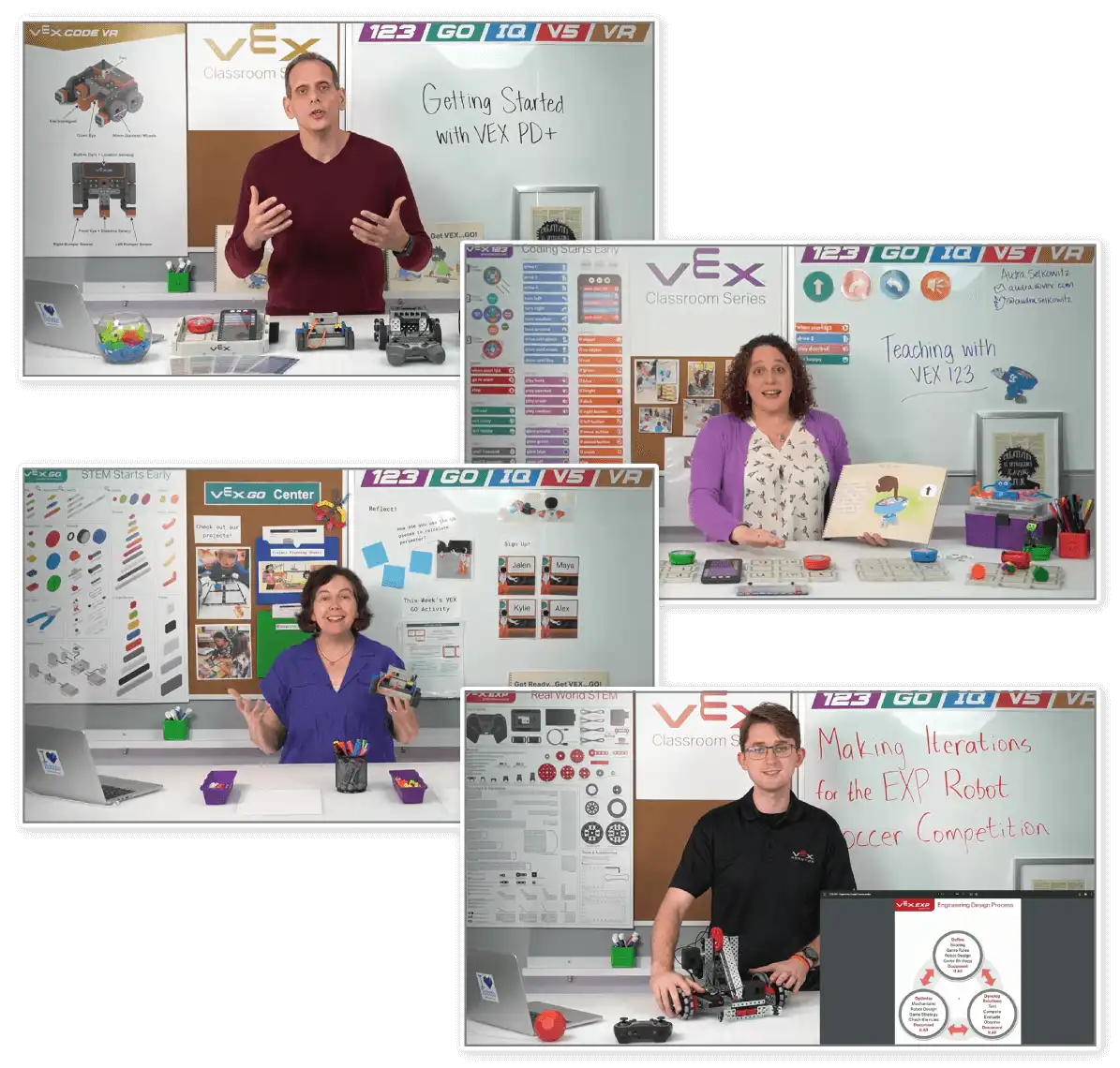 Video Library Collage